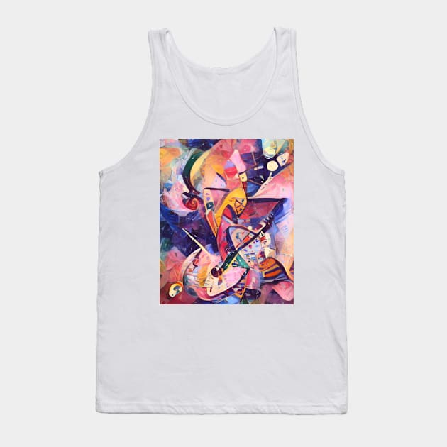 Colorful Kandinsky Tank Top by Dturner29